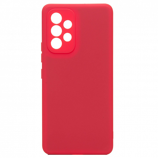 Чехол-накладка Activ Original Design для смартфона Samsung SM-A536 Galaxy A53 5G, силикон, бордовый (207371)