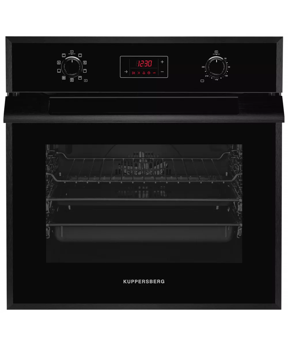 

Духовой шкаф электрический Kuppersberg HFZ 690 B, черный (HFZ 690 B), HFZ 690 B