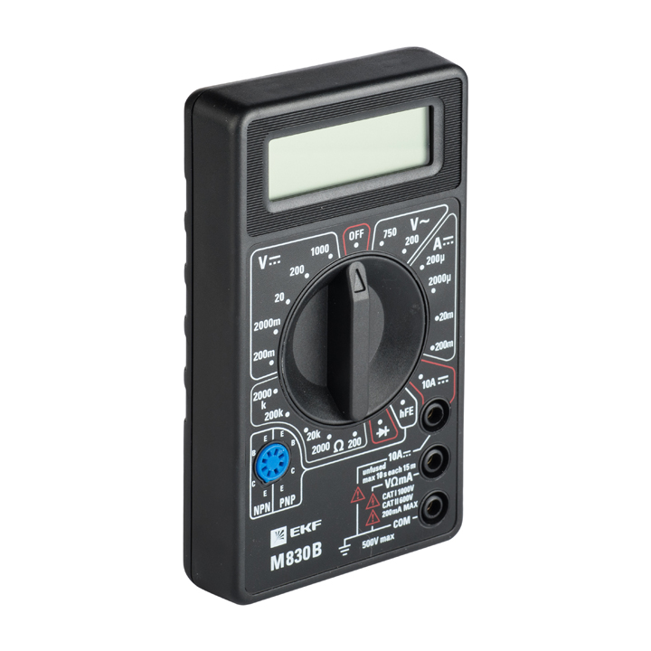 

Мультиметр EKF Master M830B ( In-180701-bm830B ), M830B