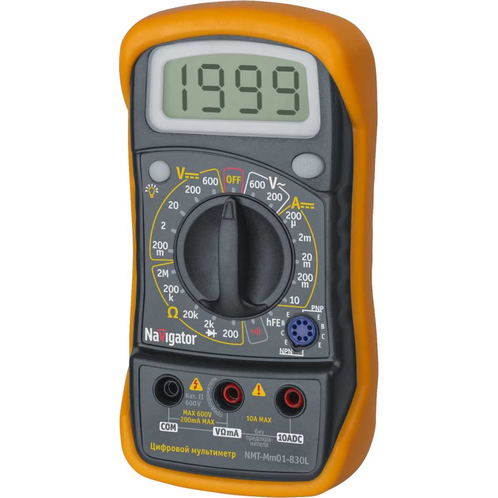 

Мультиметр Navigator NMT-Mm01-830L (23917), NMT-Mm01-830L