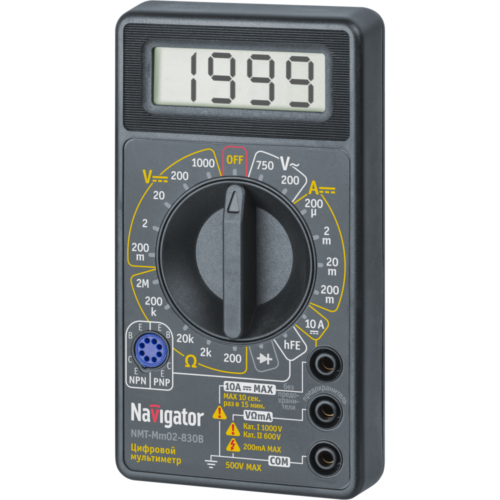 Мультиметр Navigator OMT-Mm02-832