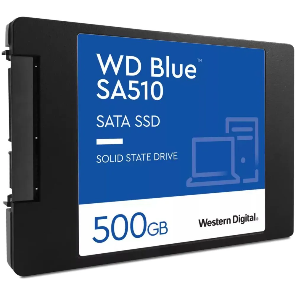 

Твердотельный накопитель (SSD) Western Digital 500Gb Blue SA510, 2.5", SATA3 (WDS500G3B0A)