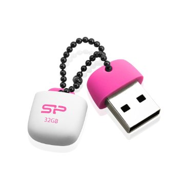 Флешка 32Gb USB 2.0 Silicon Power Touch Touch T07, розовый (SP032GBUF2T07V1P)