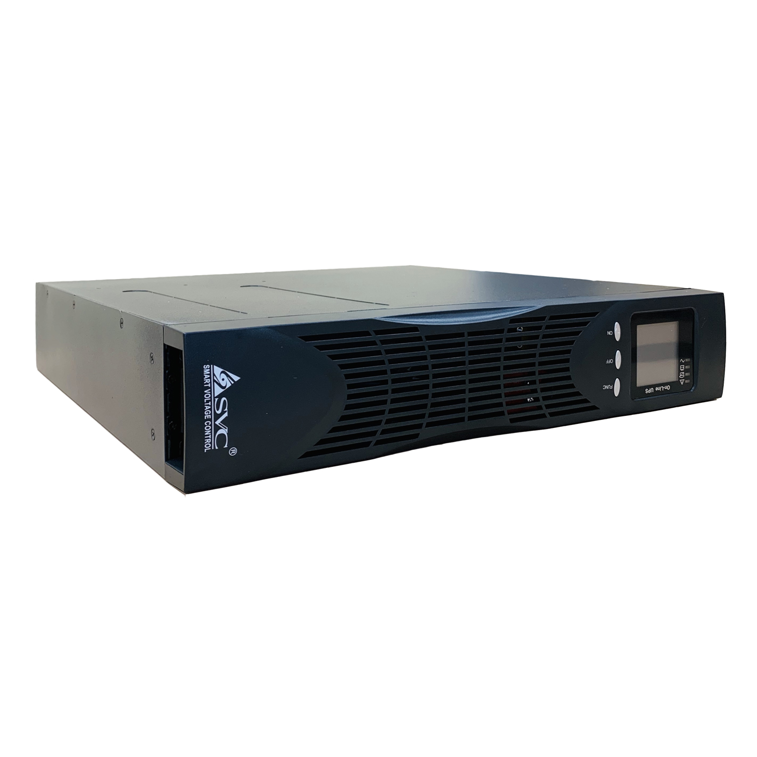 ИБП SVC TRX11-1KL-LCD/AS09C13, 1000 В·А, 900 Вт, IEC, розеток - 8, USB, черный (TRX11-1KL-LCD/AS09C13)