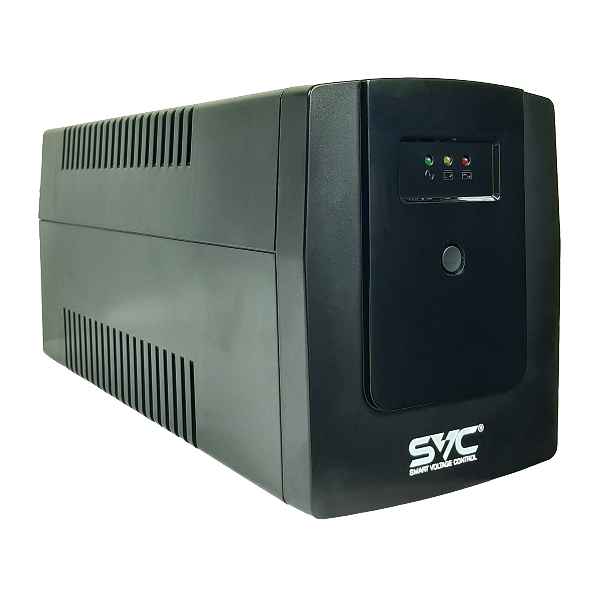 

ИБП SVC V-1500-R, 1500 В·А, 900 Вт, EURO, розеток - 3, черный (V-1500-R), V-1500-R