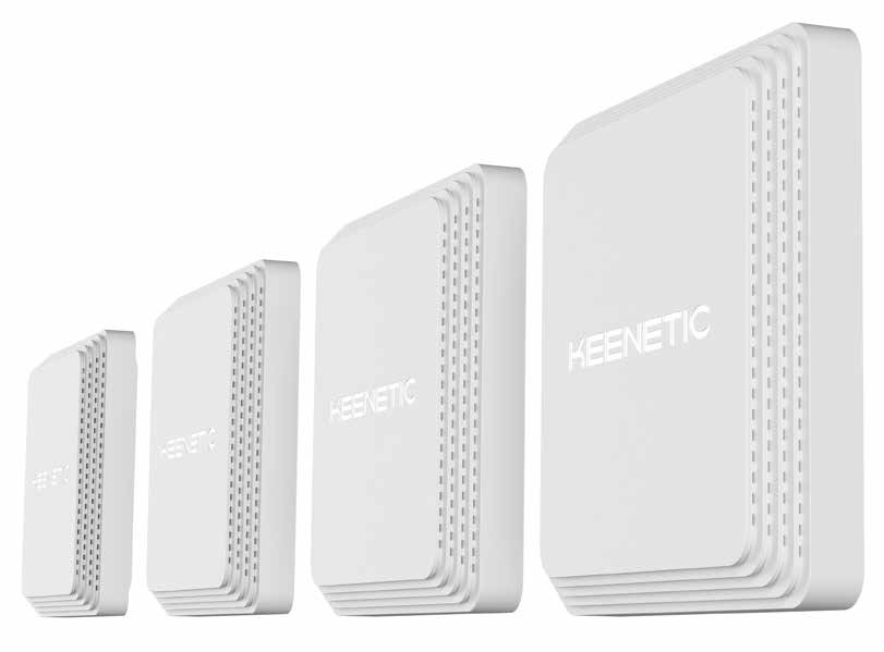 Точка доступа Keenetic Voyager Pro Pack KN-3510, LAN: 2x1 Гбит/с, 802.11a/b/g/n/ac/ax, 2.4 / 5 ГГц, до 1.78 Гбит/с, внутренних антенн: 2x4dBi, PoE, комплект 4шт. (KN-3510PACK)