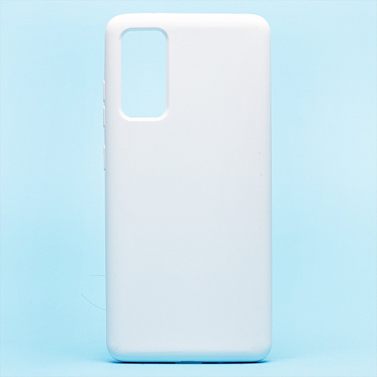 Чехол-накладка Activ Original Design для смартфона Samsung SM-G780 Galaxy S20FE, силикон, белый (208038)