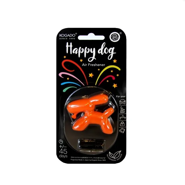 

Ароматизатор на кондиционер kogado Happy Dog, полимер, White Musk (3301), Happy Dog