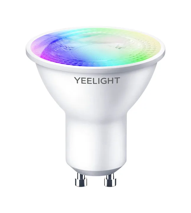Умная лампа Yeelight GU10, (Multicolor), белый (YGYC0120003WTEU)