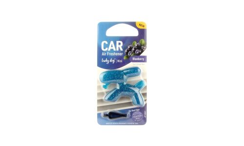 

Ароматизатор на кондиционер kogado Lucky Dog Mini, полимер, Blueberry (3357)