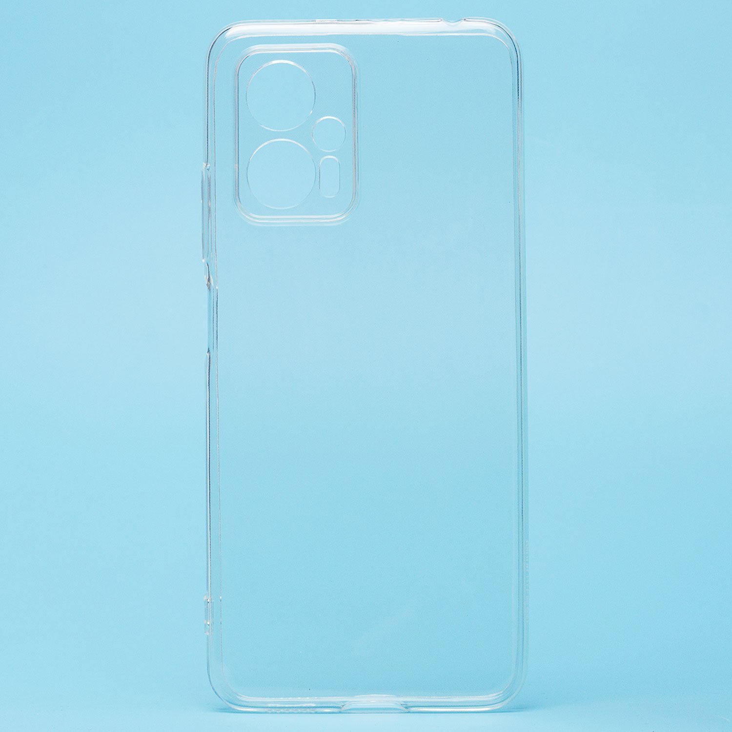 

Чехол-накладка Ultra Slim для смартфона Xiaomi Poco X4 GT/Redmi Note 11T Pro, силикон, прозрачный (206275)