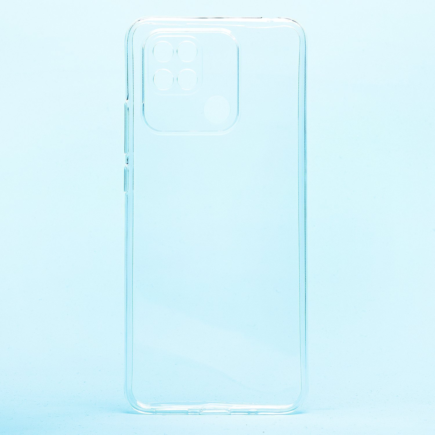 Чехол-накладка Ultra Slim для смартфона Xiaomi Redmi 10C, силикон, прозрачный (205628)