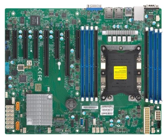 

Материнская плата Supermicro X11SPL-F, 1xSocket3647, iC621, 8xDDR4, 6PCI-Ex8, 1xM.2-PCI-E/SATA, 8SATA3 RAID 0/1/5/10, 2xGLAN, IPMI, 8xUSB 2.0, 5xUSB 3.0, VGA, ATX, Bulk (MBD-X11SPL-F-B), X11SPL-F