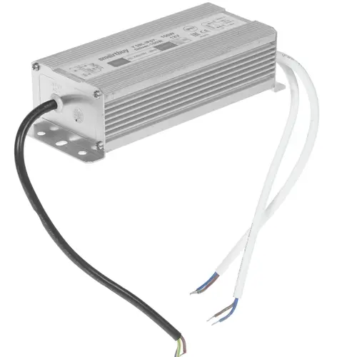 Драйвер Smart Buy SBL-IP67-Driver-100W для светодиодной ленты, IP67, серый (SBL-IP67-Driver-100W)