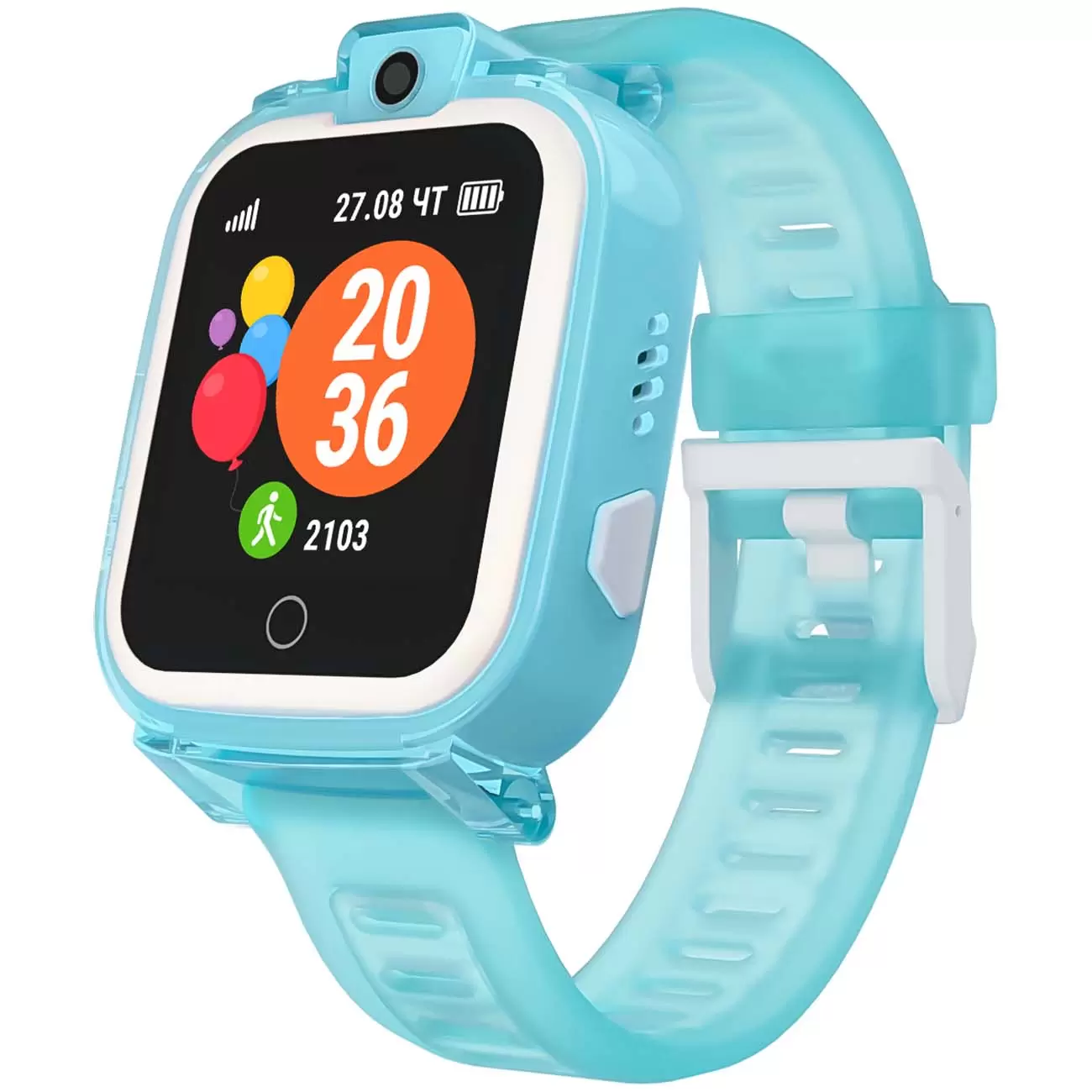 

Умные часы детские GEOZON ENERGY, 1.44" TFT, голубой (G-W07BLU), ENERGY