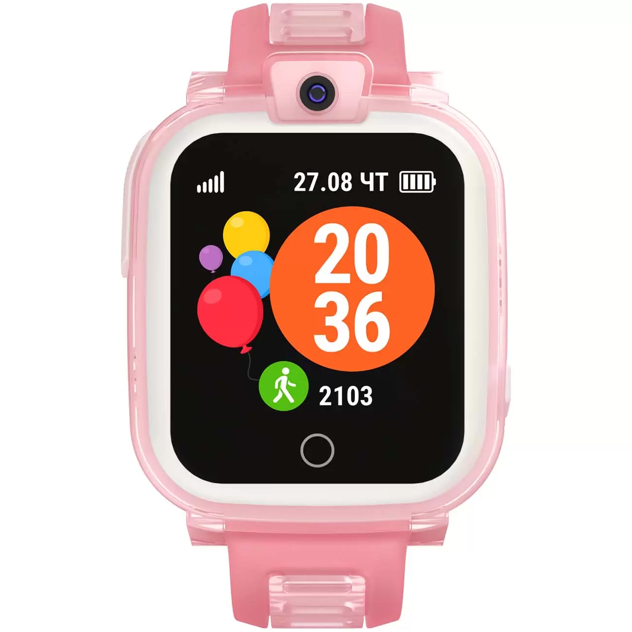 

Умные часы детские GEOZON ENERGY, 1.44" TFT, розовый (G-W07PNK), ENERGY