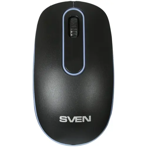 

Мышь проводная Sven RX-90, 1000dpi, оптическая светодиодная, USB, черный (SV-020644), RX-90