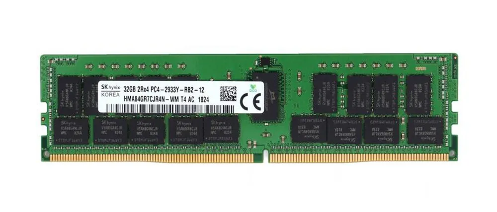 

Память DDR4 RDIMM 32Gb, 2933MHz, CL22, 1.2V, Single Rank, ECC Reg, Hynix (HMAA4GR7AJR4N-WMTG)