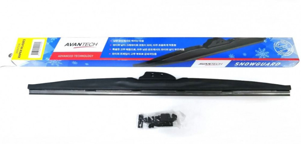 

Щетка стеклоочистителя каркасная Avantech SP17 42.5 см, 17", зимняя, 1 шт., 2 адаптера (SP17), SP17