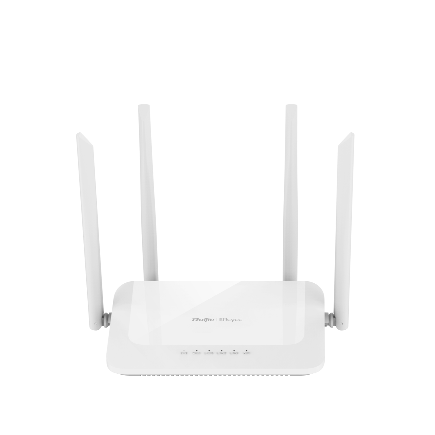 

Wi-Fi роутер Reyee (Ruijie) EW1200, 802.11a/b/g/n/ac, 2.4 / 5 ГГц, до 1.17 Гбит/с, LAN 3x100 Мбит/с, WAN 1x100 Мбит/с, внешних антенн: 4x5dBi (RG-EW1200), EW1200