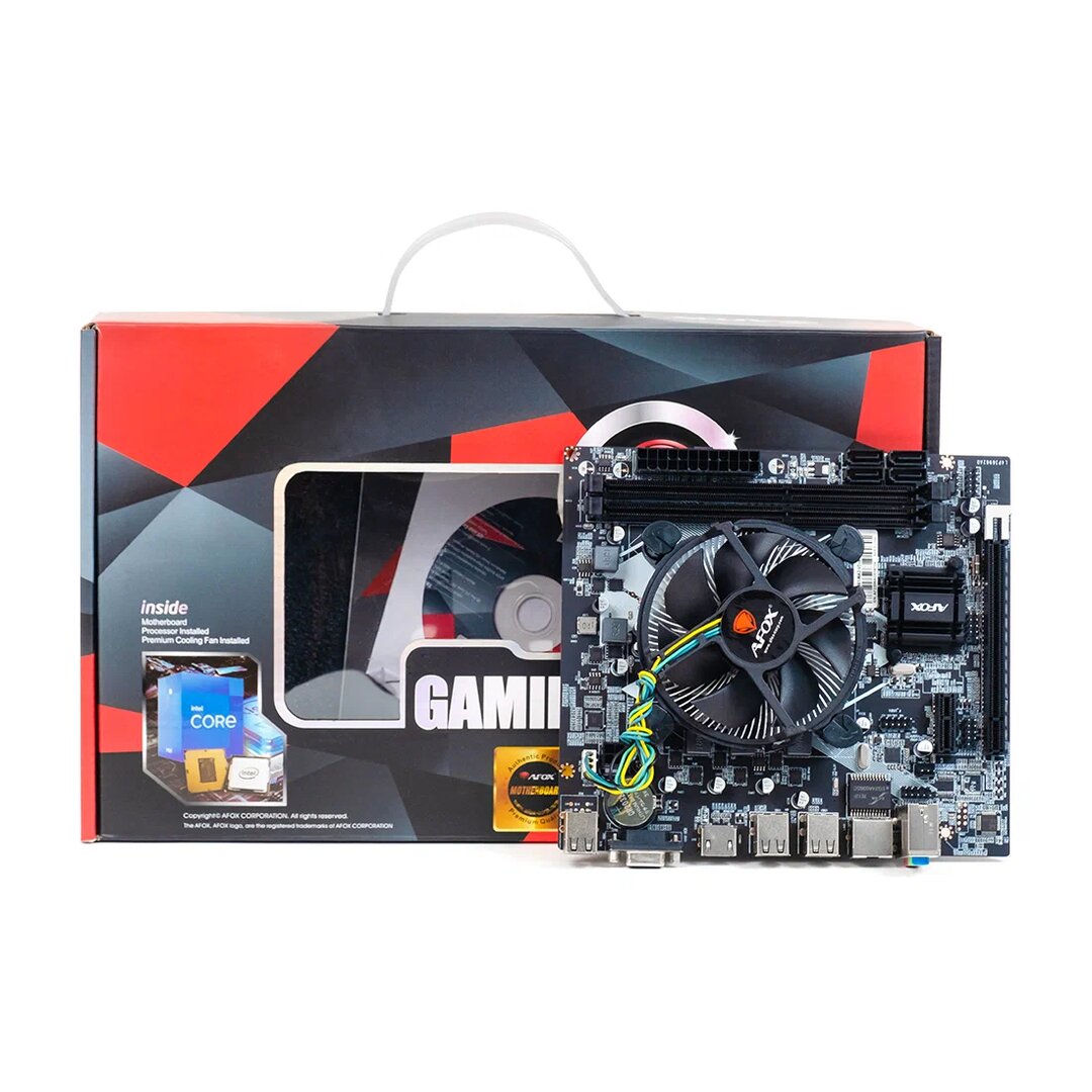 Материнская плата AFOX IH61-MA2-V2-I3-3220, Socket1155, Intel H61, mATX