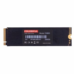 

Твердотельный накопитель (SSD) Colorful 256Gb CN600, 2280, M.2, NVMe (CN600 256GB)