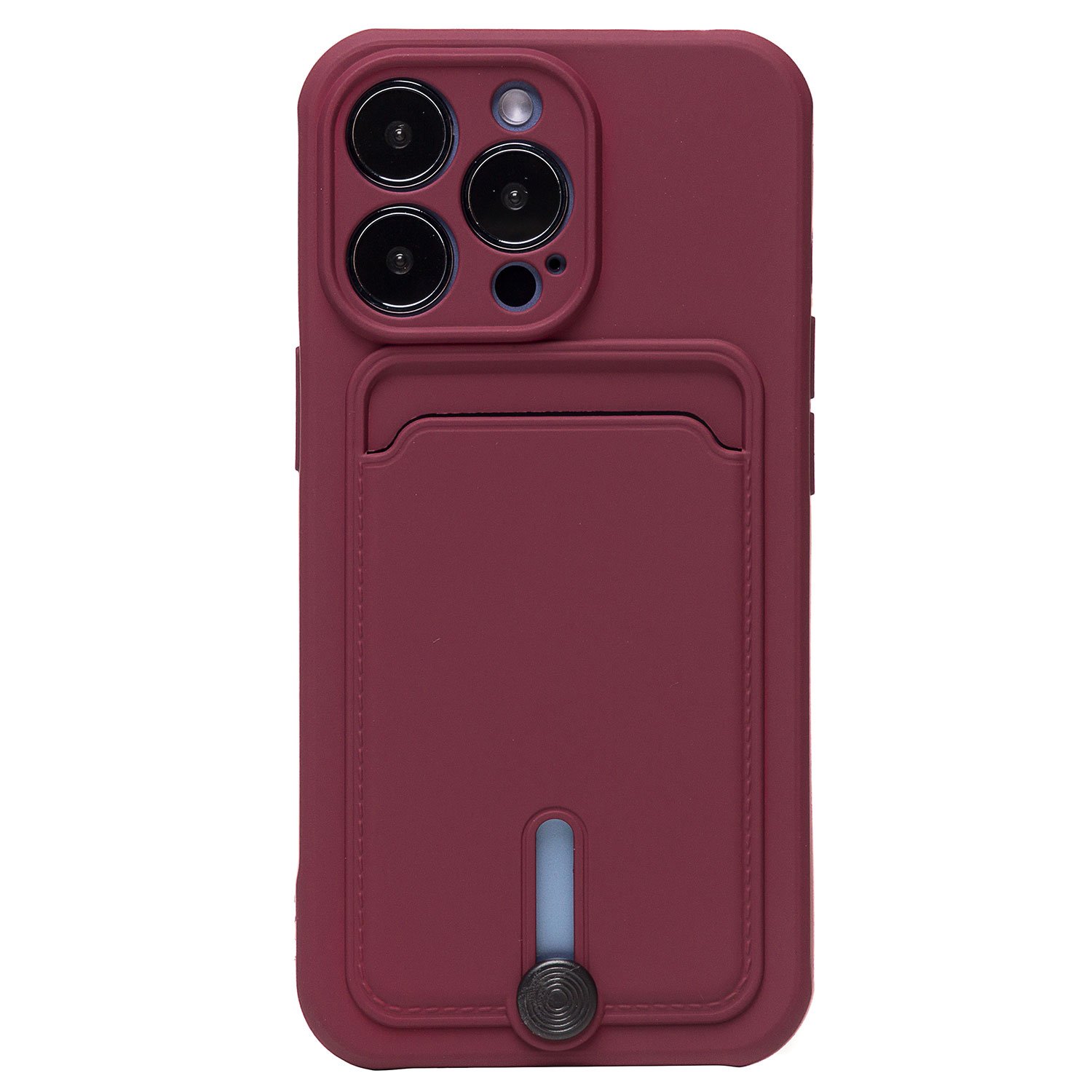 

Чехол-накладка SC304 для смартфона Apple iPhone 13 Pro, бордовый (208489)