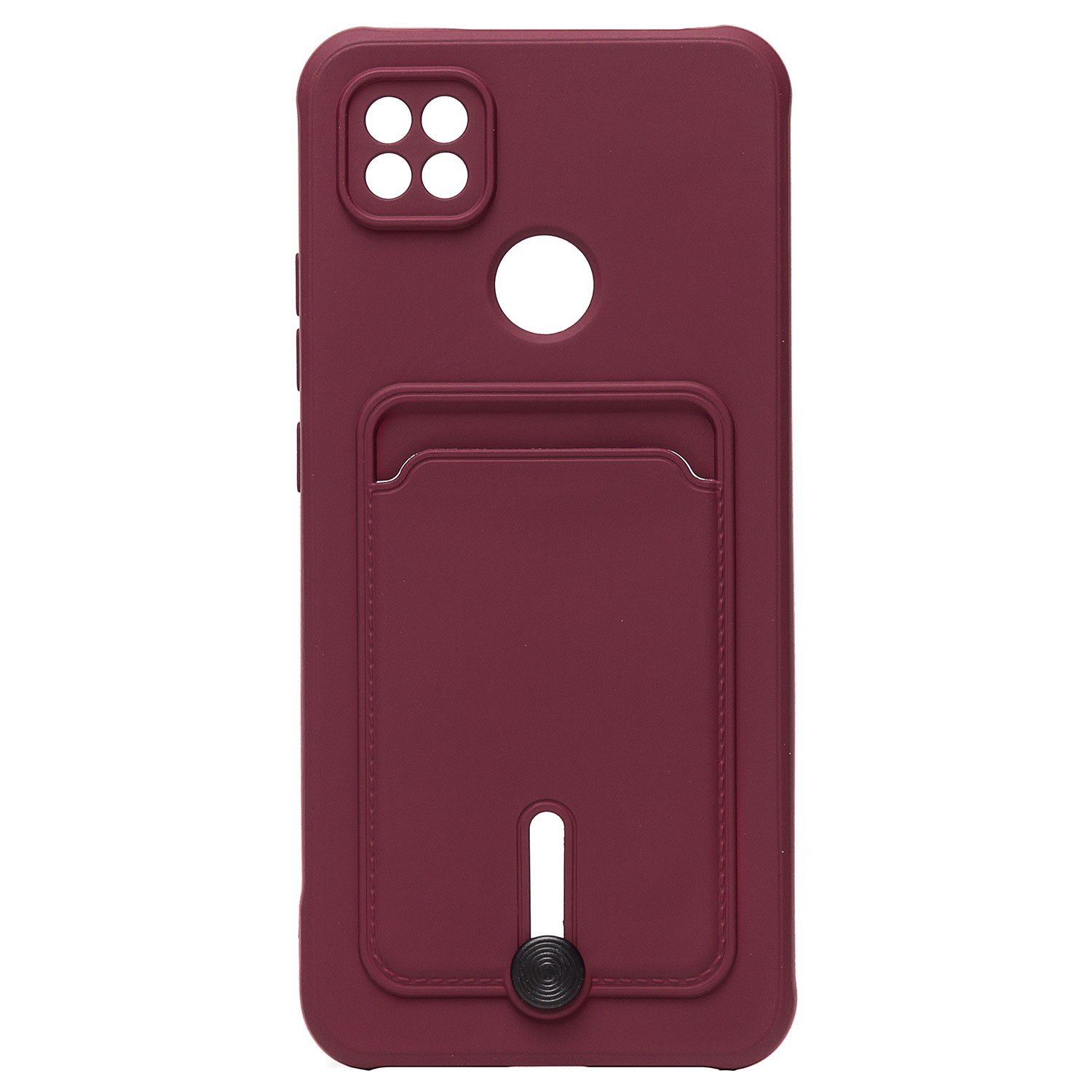 

Чехол-накладка SC304 для смартфона Xiaomi 9C, бордовый (208502)