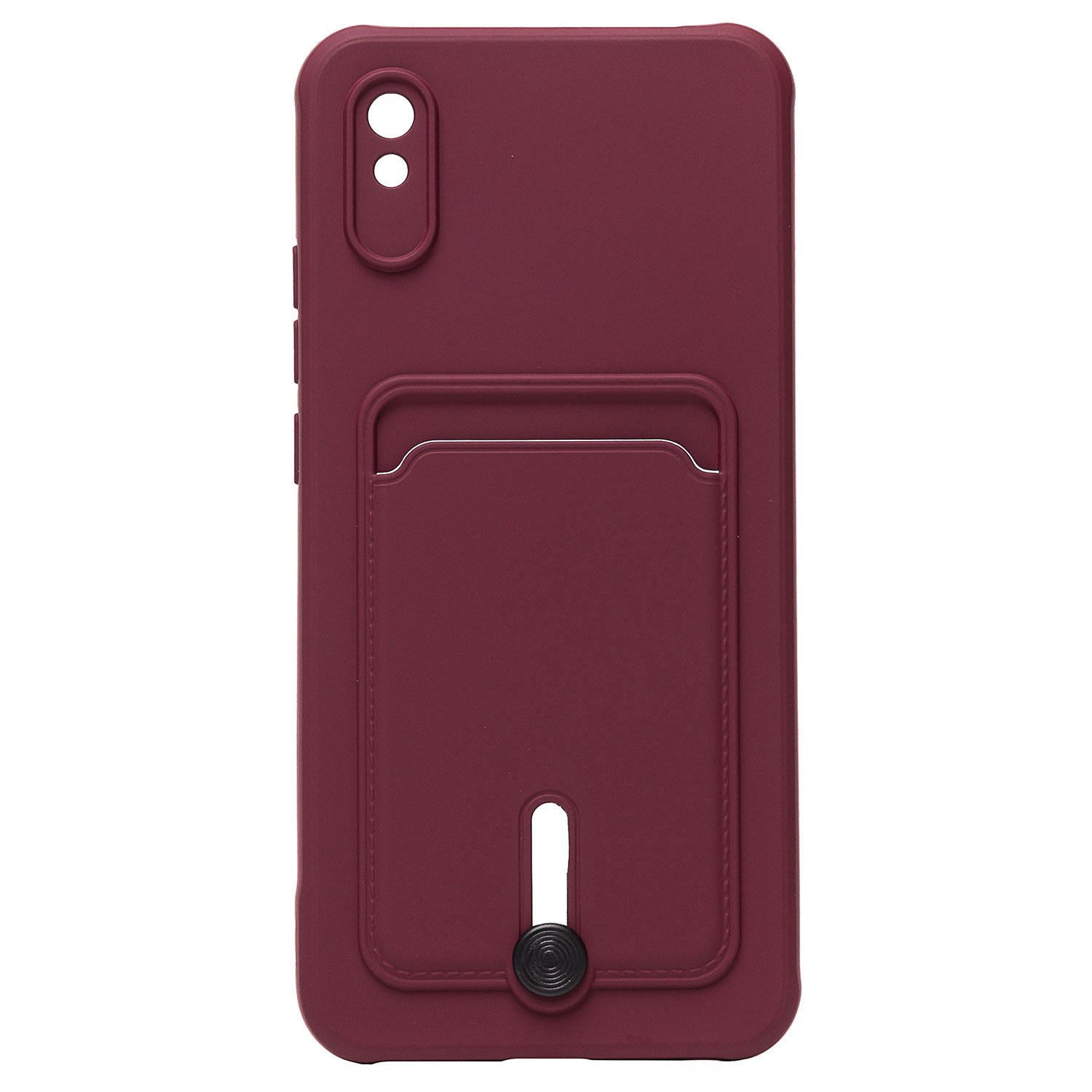 

Чехол-накладка SC304 для смартфона Xiaomi 9A, бордовый (208501)