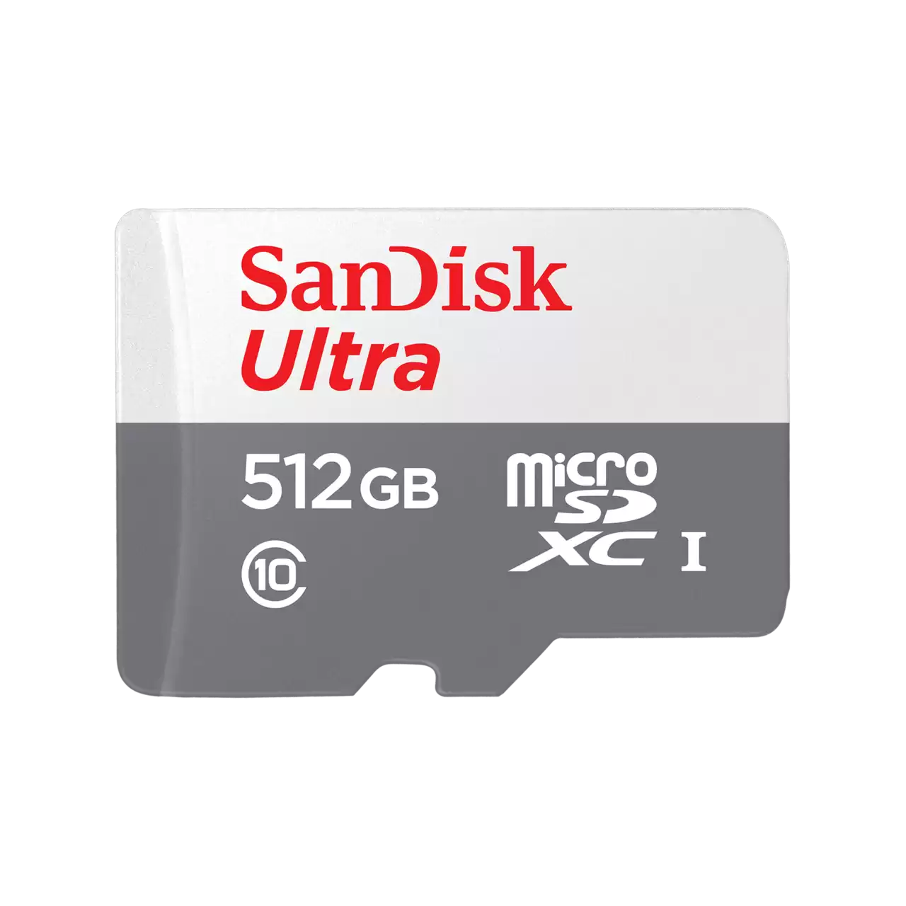 Карта памяти 512Gb microSDXC Sandisk Ultra Class 10 UHS-I SDSQUNR-512G-GN3MN 4150₽