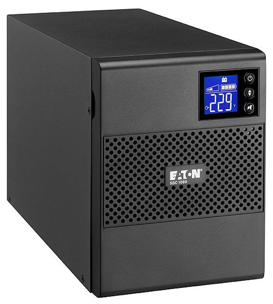 

ИБП Eaton 5SC 1000I, 1000VA, 700W, IEC, розеток - 8, USB, черный, 5SC 1000I