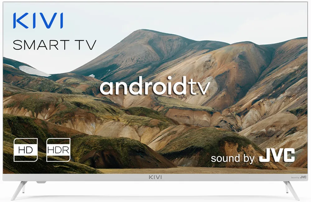

Телевизор 32" Kivi 32H740LW, 1366x768, HDMIx3, USBx2, WiFi, Smart TV, белый (KIV-32H740LWRB), 32H740LW
