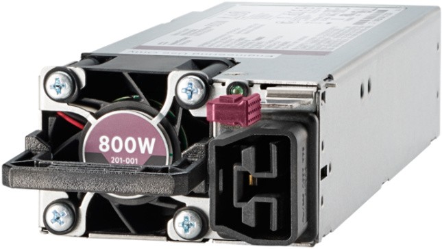 

Блок питания HPE Flex Slot, 800Вт, 80 Plus Platinum (P38995-B21), Flex Slot