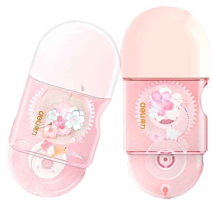 

Корректор лента DELI 71540, 5ммx8м, корпус белый (71540), 71540