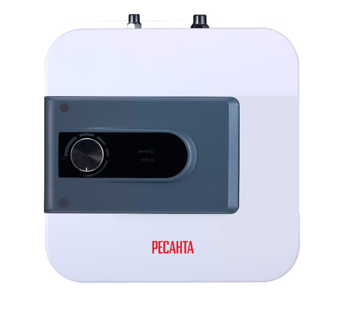 

Водонагреватель электрический накопительный 10л/нержавеющая сталь 1.5кВт, Ресанта ВН-10В (74/5/5), Белый, ВН-10В