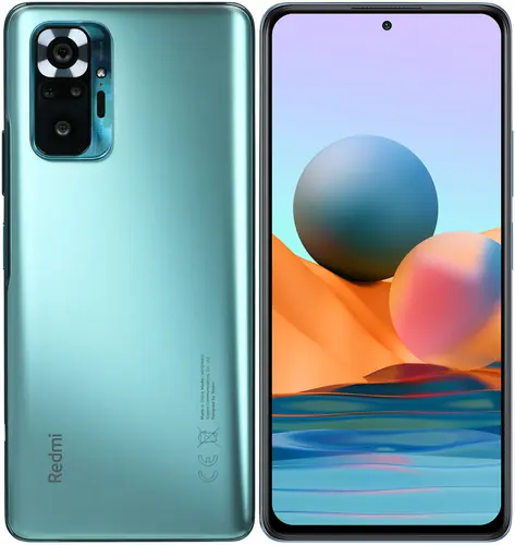 

Смартфон Xiaomi Redmi Note 10 Pro, 6.67" 1080x2400 AMOLED, Qualcomm Snapdragon 732G, 8Gb RAM, 128Gb, 3G/4G, NFC, Wi-Fi, BT, 4xCam, 2-Sim, 5020 мА⋅ч, USB Type-C, Android 11, зеленый (MZB0BTLRU), Redmi Note 10 Pro