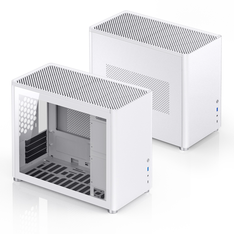 

Корпус JONSBO D30, mATX, Mini-Tower, USB 3.2, USB Type-C, белый, без БП, D30