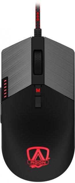 

Мышь проводная AOC AGM700, 16000dpi, оптическая светодиодная, USB, черный (AGM700DRCR), AGM700