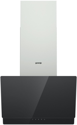 Вытяжка наклонная GORENJE WHI649EXBG, черный/нержавеющая сталь