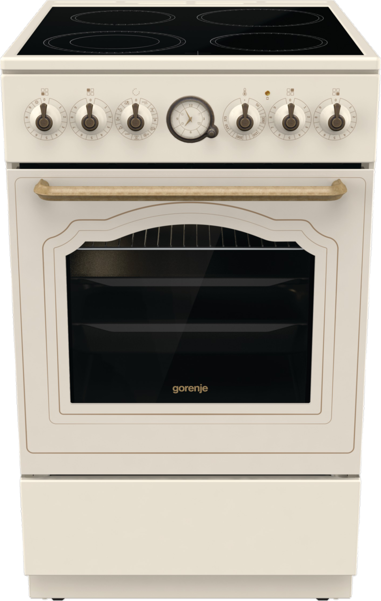 Плита электрическая Gorenje GECS5B70CLI, бежевый (GECS5B70CLI)