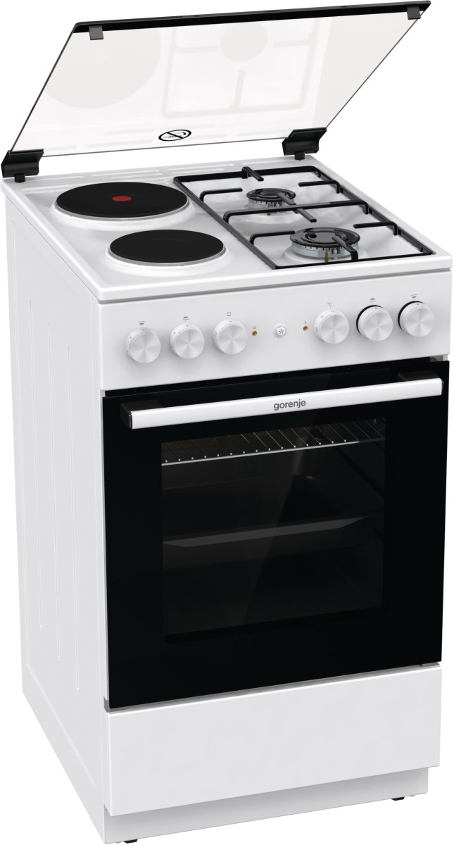 

Плита комбинированная Gorenje GK5A11WG, белый/черный (GK5A11WG), GK5A11WG