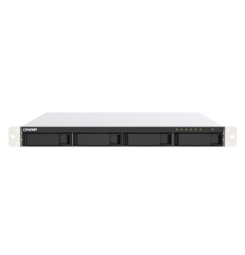 

Сетевой накопитель (NAS) QNAP TS-453DU-RP-4G, слоты 4x2.5"/3.5" SATA3, 2x2.5Гбит/c, HDMI, 2xUSB 3.X, Intel Celeron J4125/4x2GHz, DDR4 4Gb, 2x250W, 1U, (TS-453DU-RP-4G), TS-453DU-RP-4G