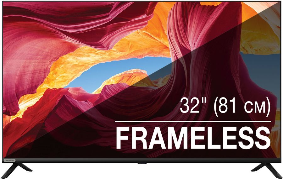 

Телевизор 32" Hyundai H-LED32BT4100, 1366х768, HDMIx2, USBx1, черный (H-LED32BT4100), H-LED32BT4100