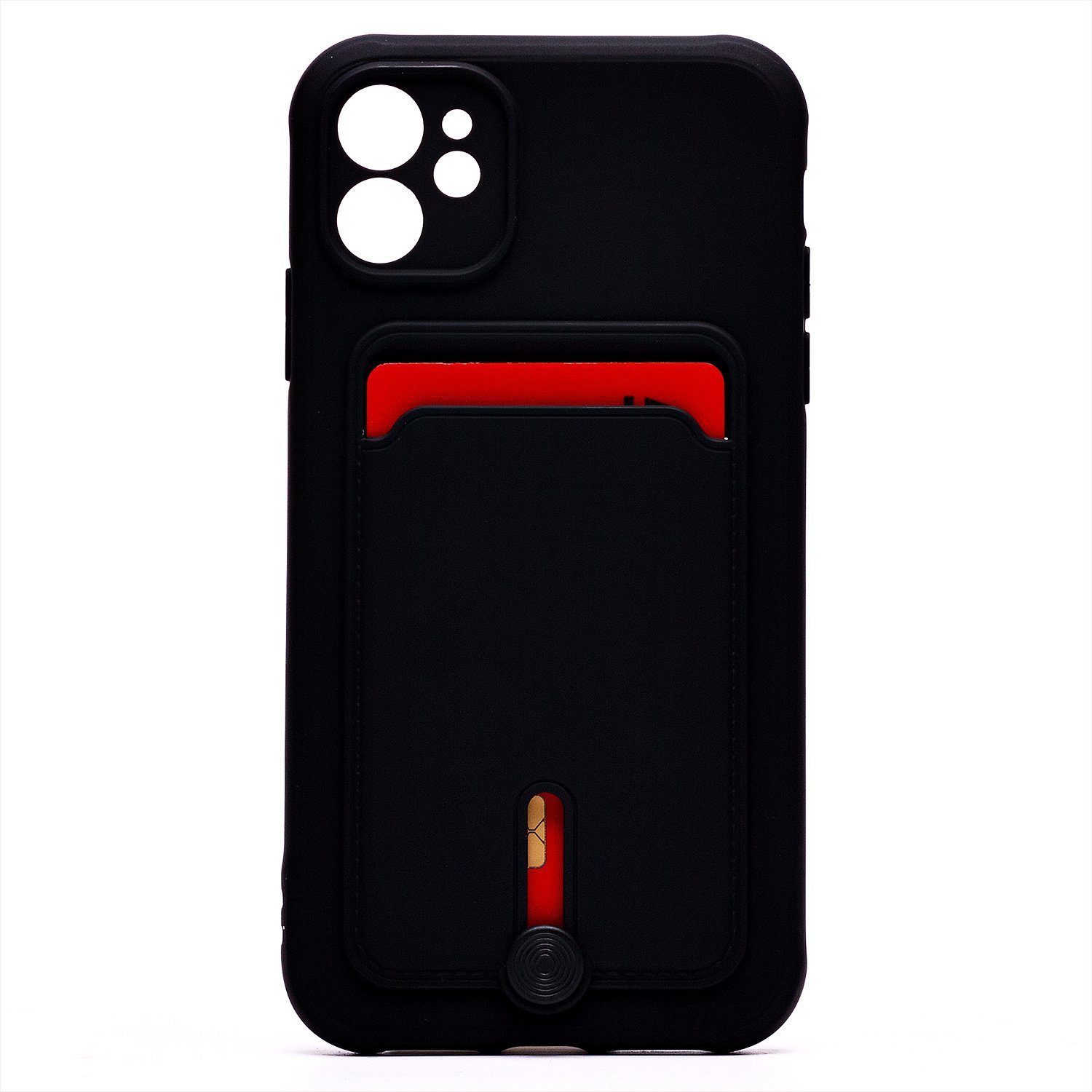 

Чехол-накладка SC304 для смартфона Apple iPhone 11, черный (208469)