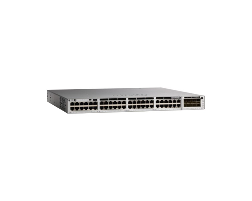 

Коммутатор Cisco Catalyst 9300 C9300-48P-A, управляемый, кол-во портов: 48x1 Гбит/с, установка в стойку, PoE (макс. 437Вт) (C9300-48P-A), C9300-48P-A