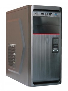 Корпус Trin, Midi-Tower, USB 3.0, черный, 450 Вт