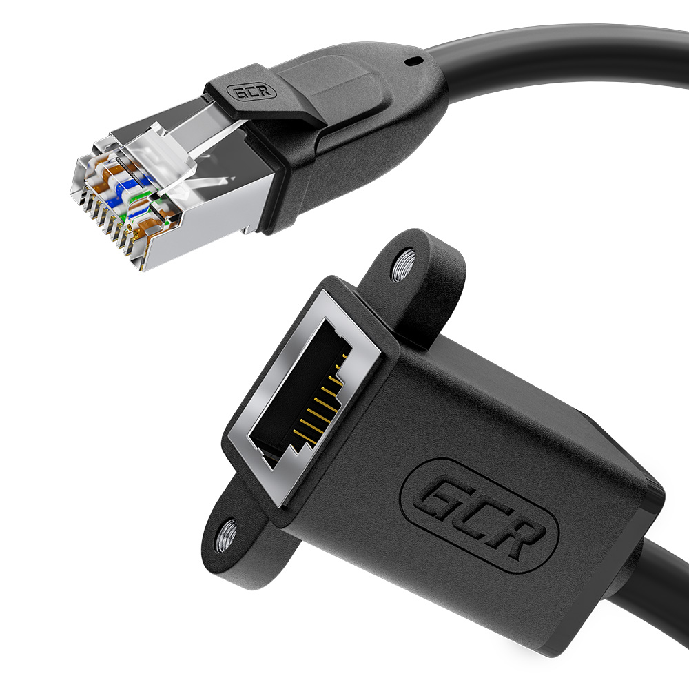 

Патч-корд удлинитель FTP кат.6, 1м, RJ45-RJ45, черный, CU, экранированный, GCR GCR-ELNC66 (GCR-53716), GCR-ELNC66