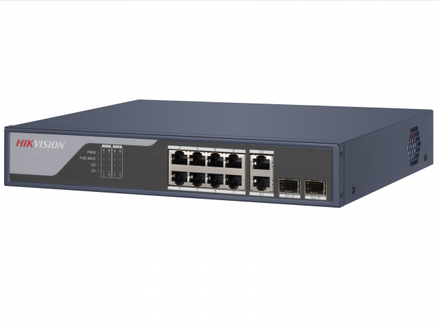 

Коммутатор Hikvision DS-3E1310P-SI, управляемый, кол-во портов: 8x100 Мбит/с, кол-во SFP/uplink: combo RJ-45/SFP 2x1 Гбит/с, PoE: 8x30Вт (макс. 125Вт) (DS-3E1310P-SI), DS-3E1310P-SI
