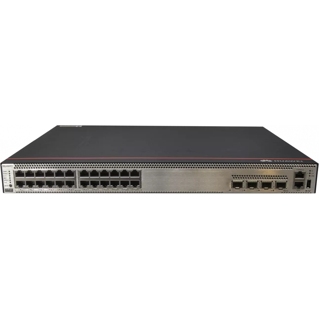 

Коммутатор Huawei CloudEngine S5736-S24UM4XC, управляемый, кол-во портов: 24x10 Гбит/с, кол-во SFP/uplink: SFP+ 4x10 Гбит/с, установка в стойку, PoE: 24x90Вт (макс. 1.79кВт) (98011020-88037BNL), S5736-S24UM4XC