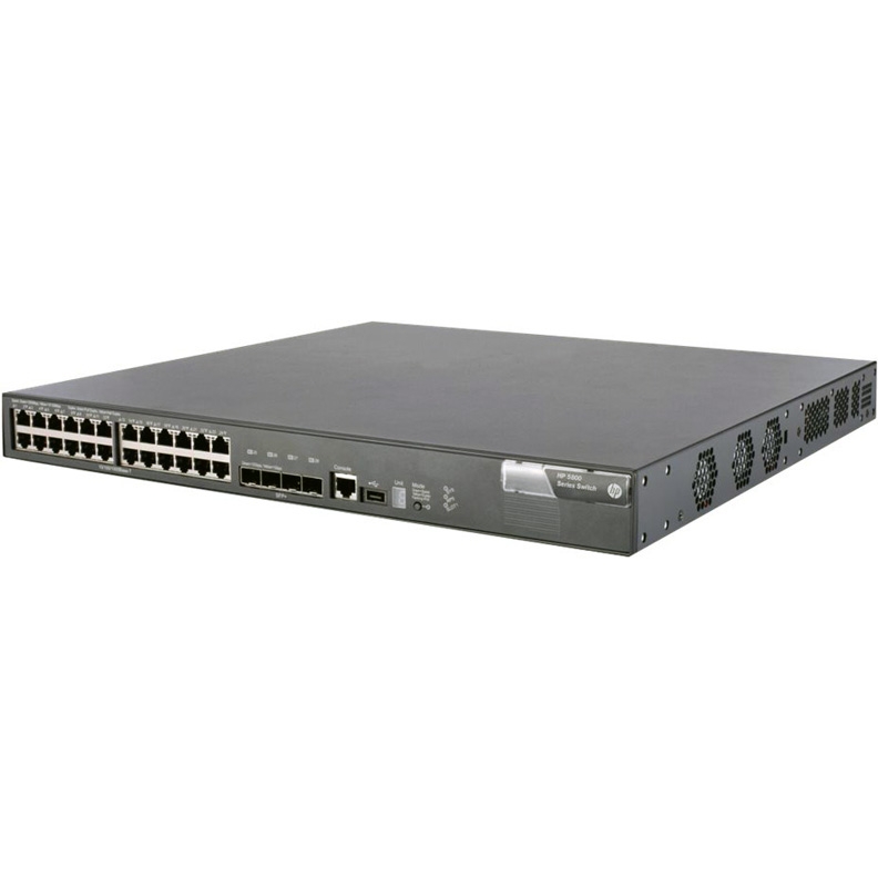 

Коммутатор HPE 5800-24G, управляемый, кол-во портов: 24x1 Гбит/с, SFP+ 4x10 Гбит/с, установка в стойку (JC100A), 5800-24G